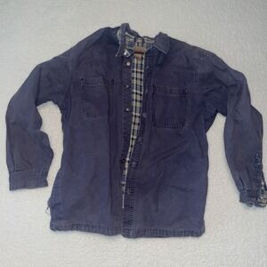 Northeast Outfitter Detroit Canvas Workwear Jacket Lined Men's Large Dark Navy